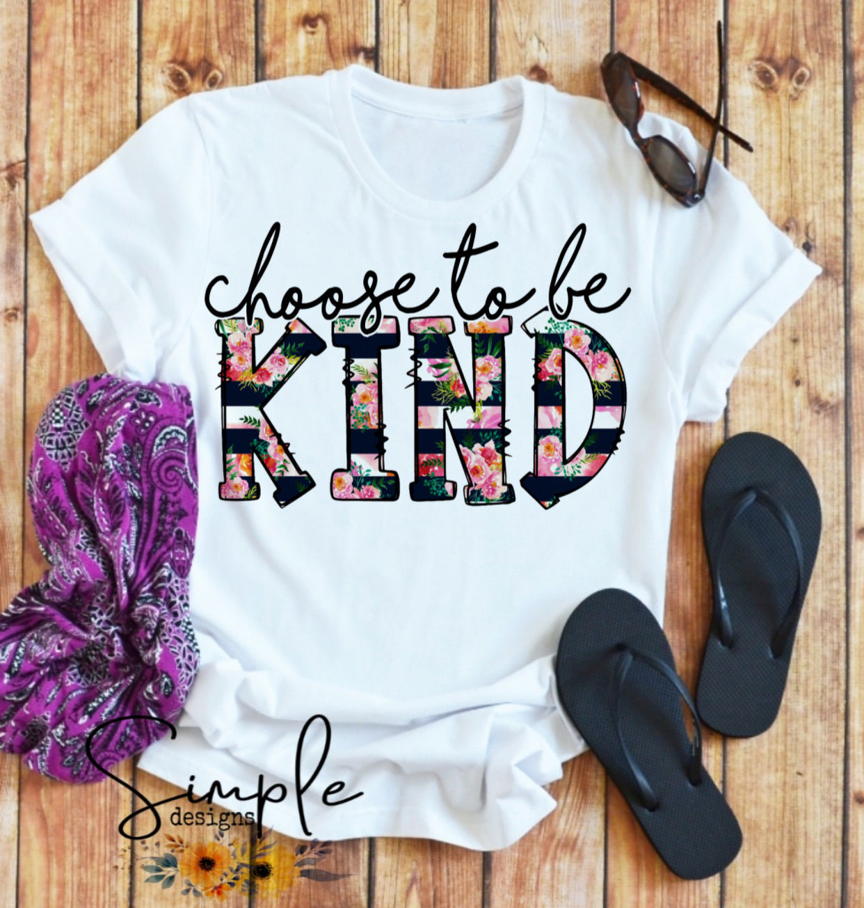 Choose to be Kind Sublimation Heat Transfer Sheets