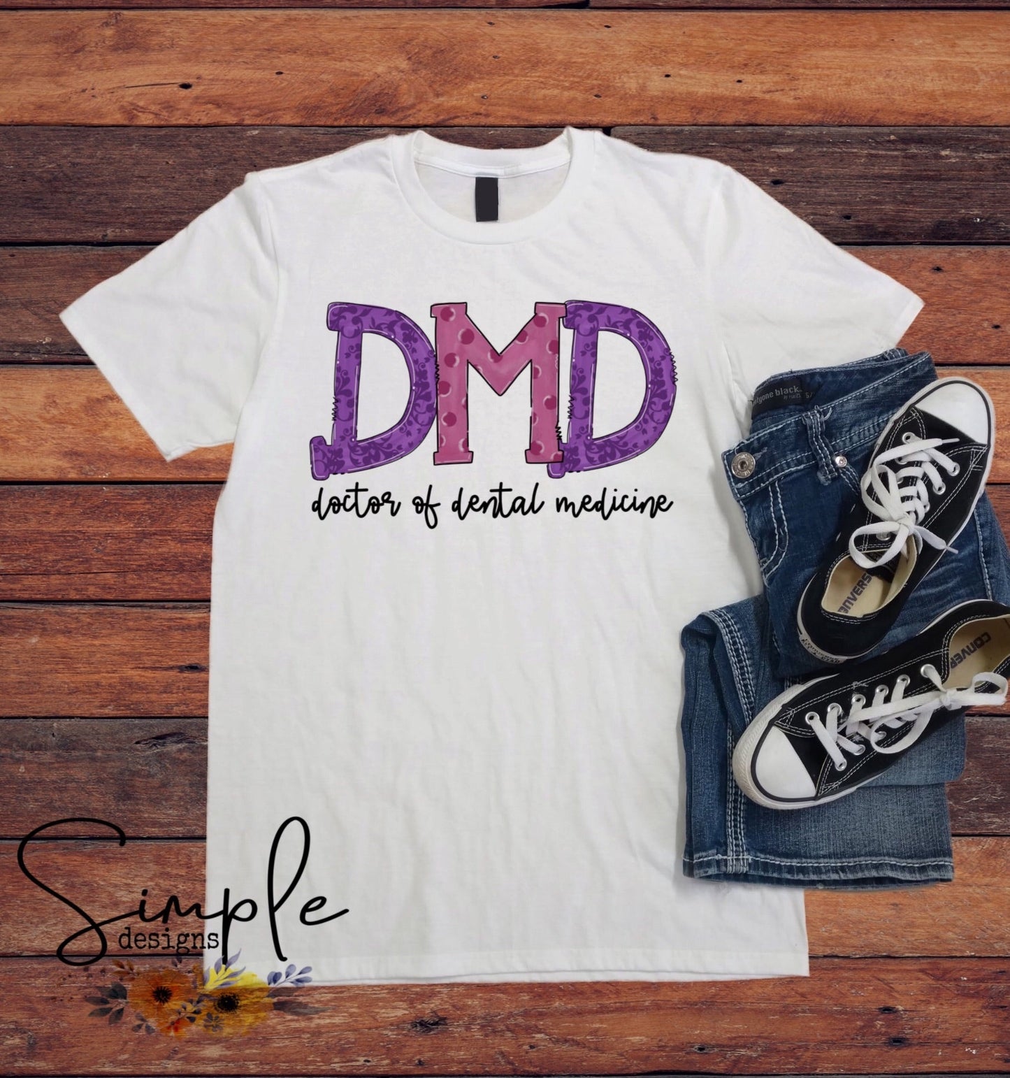 DMD Doctor of Dental Medicine Sublimation Heat Transfer Sheets