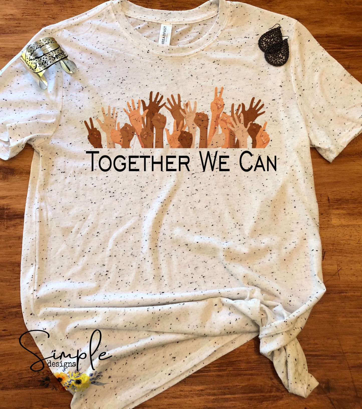 Together We Can Sublimation Heat Transfer Sheets