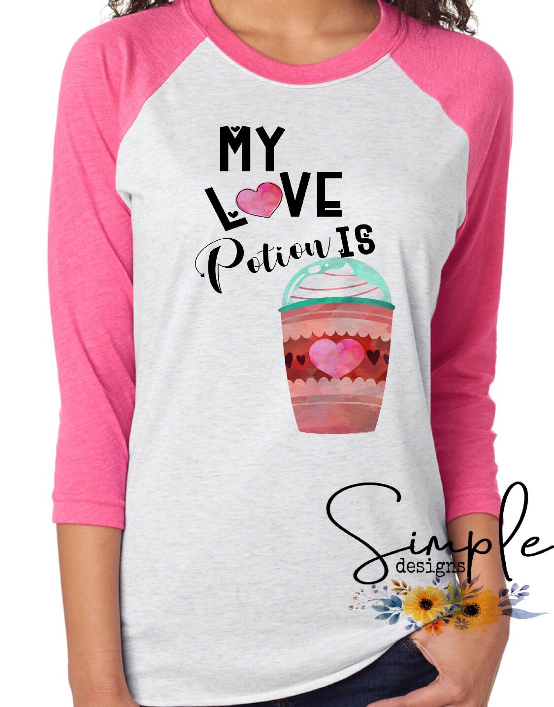 My Love Potion Sublimation Heat Transfer Sheet