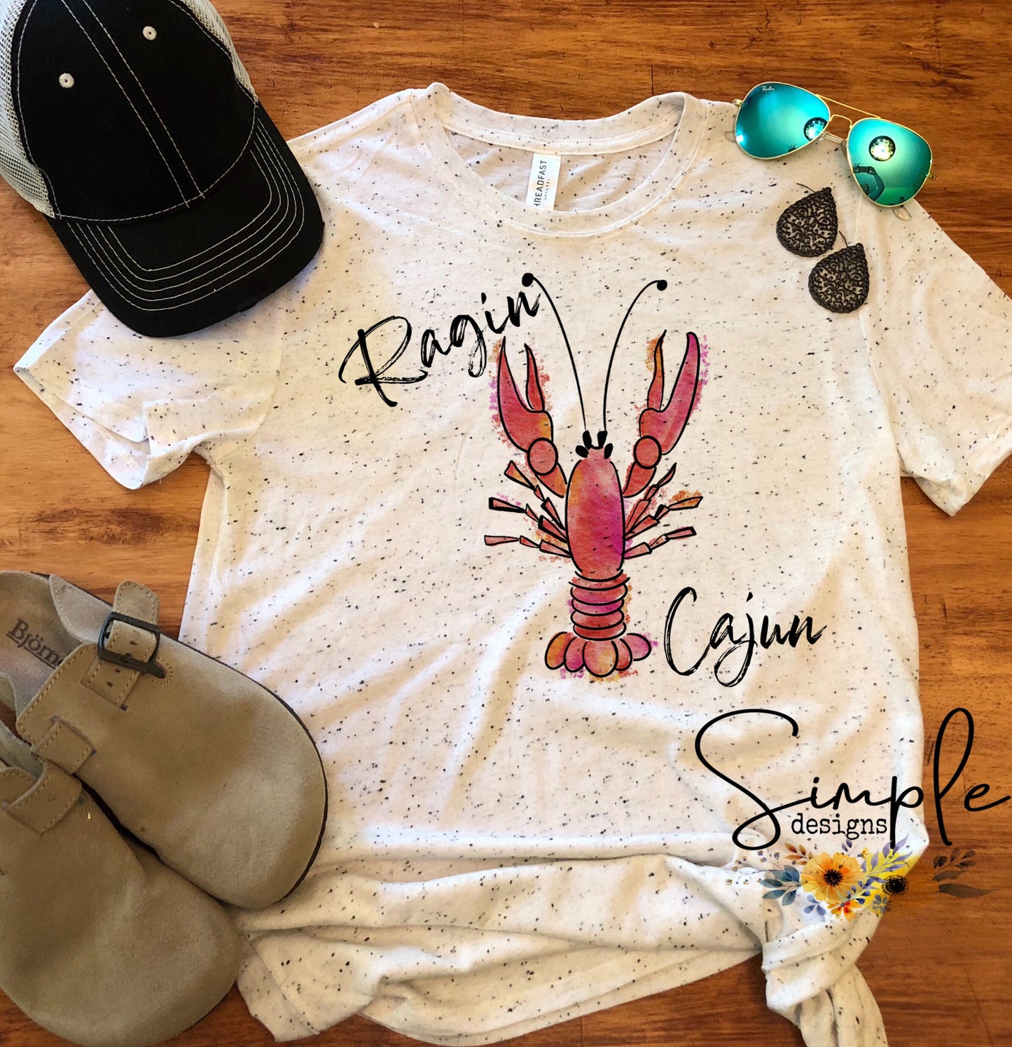 Ragin Cajun, NOLA, Louisana Sublimation Heat Transfer Sheets