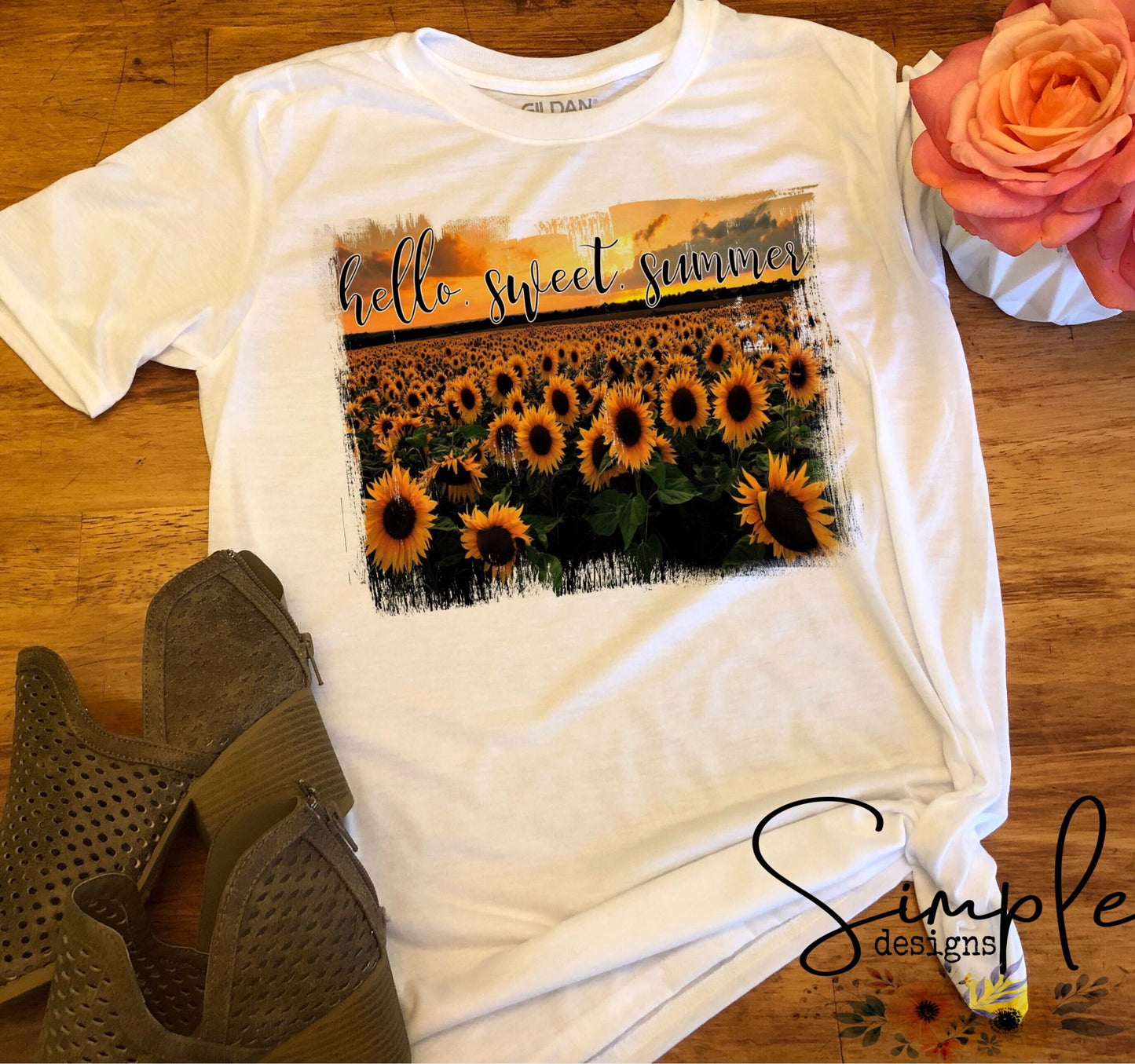 Hello Sweet Summer ublimation Heat Transfer Sheets