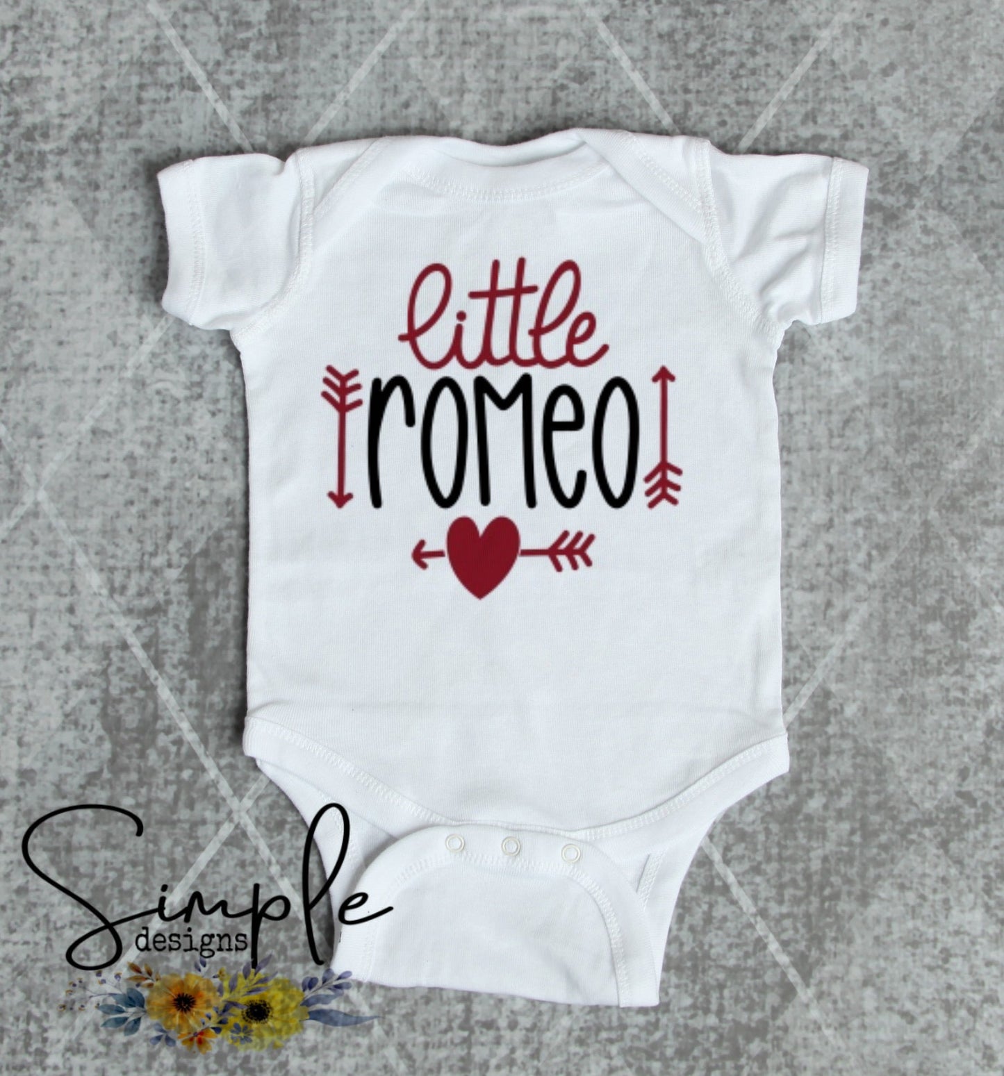 Little Romeo Valentines Love Sublimation Heat Transfer Sheets