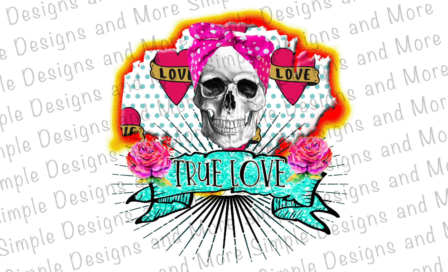 True Love Sublimation Heat Transfer Sheet