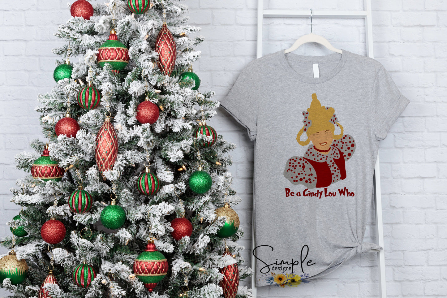 Be a Cindy Lou Who Sublimation Heat Transfer Sheets