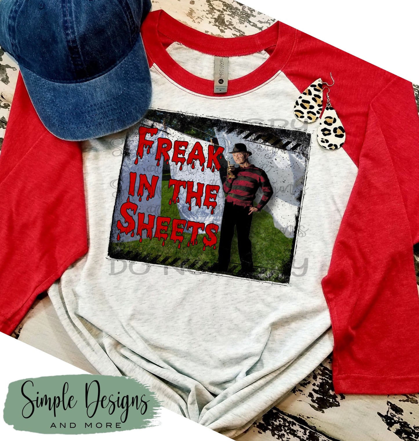 Freak in the Sheets Freddy Sublimation Heat Transfer Sheets