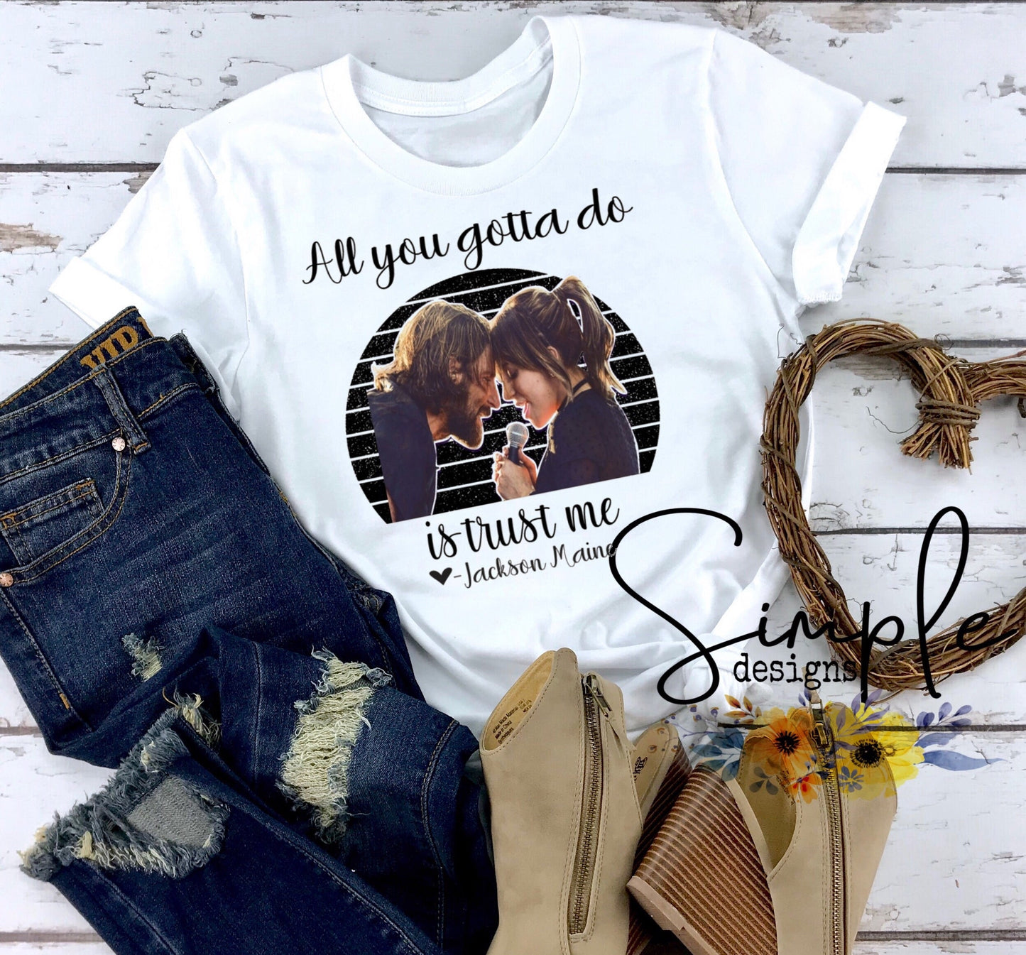 All You Gotta Do Is Trust Me Sublimation Heat Transfer Sheet