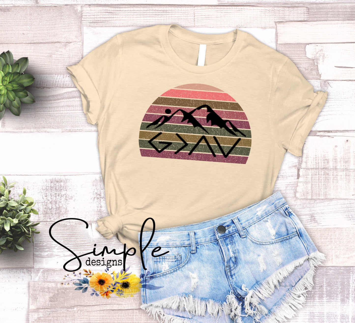 God is Greater Sublimation Heat Transfer Sheets