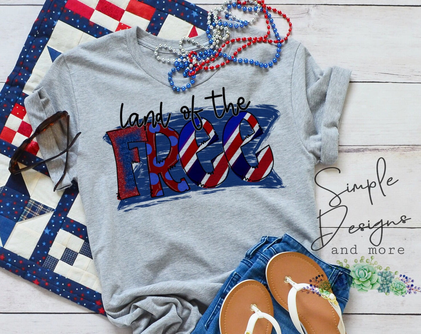 Land of the Free Sublimation Heat Transfer Sheet