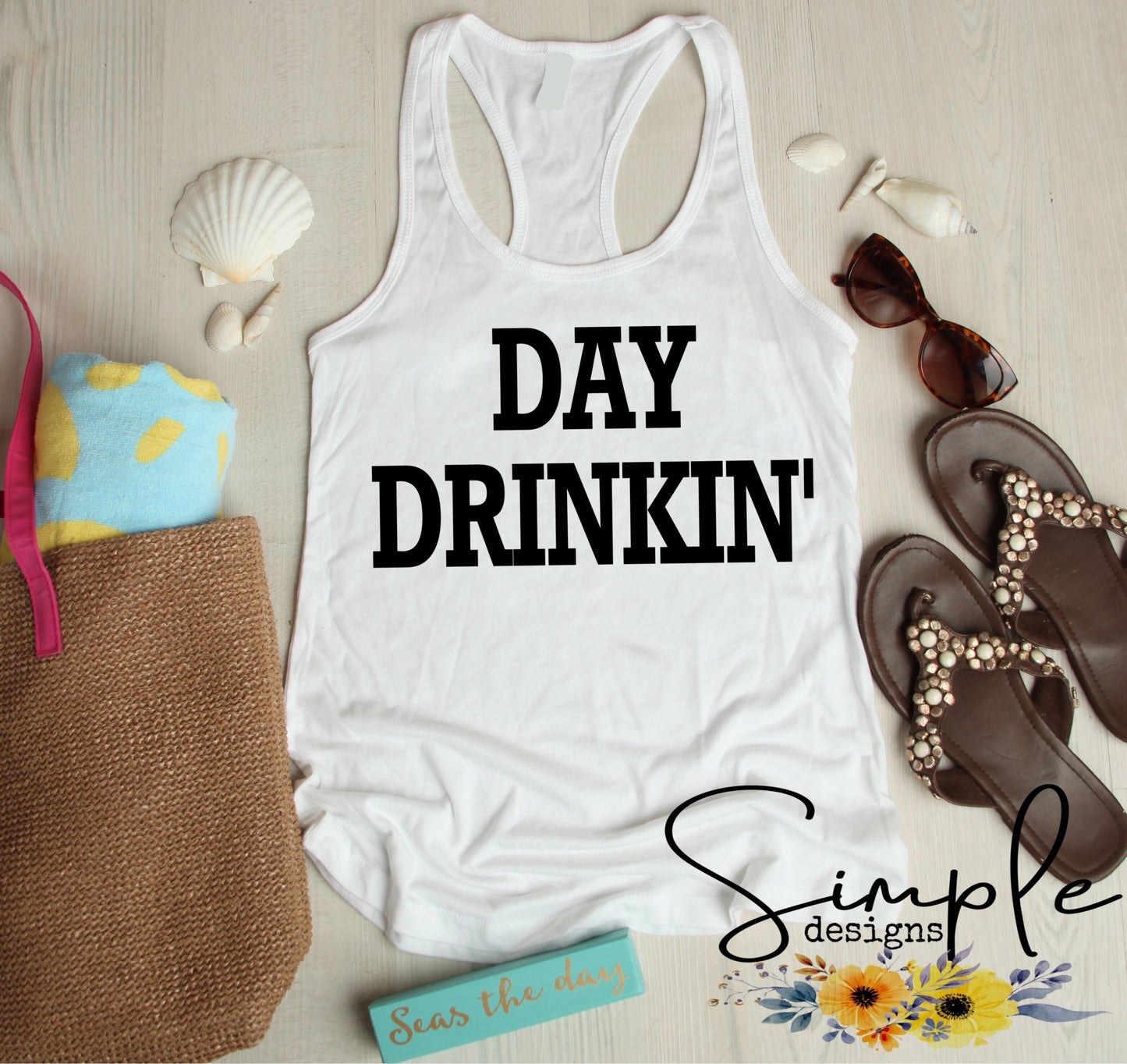 Day Drinkin Sublimation Heat Transfer Sheet