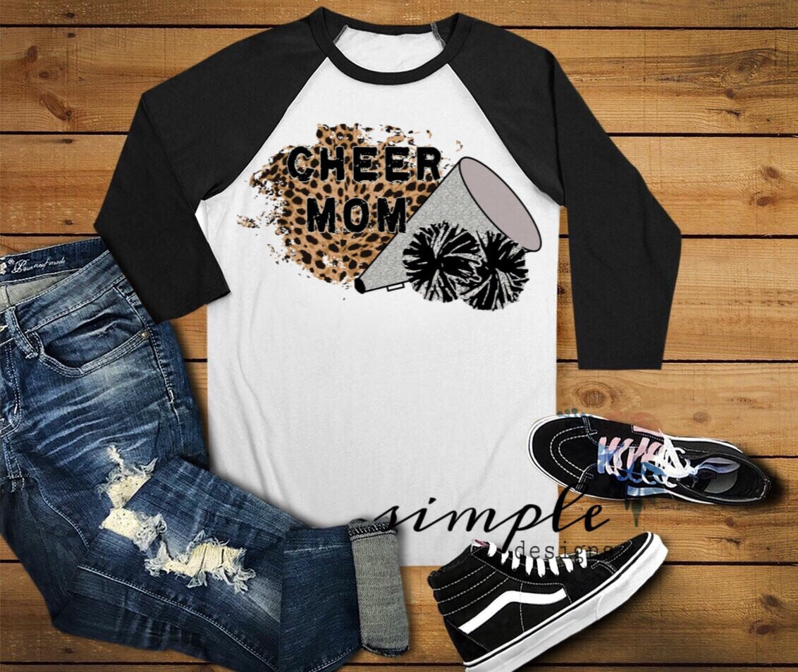 Cheer Mom Sublimation Heat Transfer Sheet