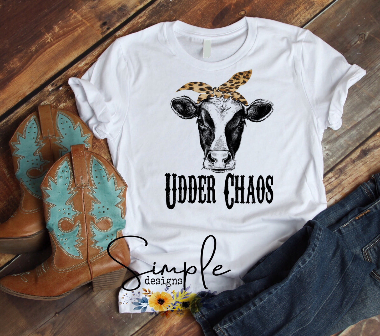 Udder Chaos Sublimation Heat Transfer Sheet