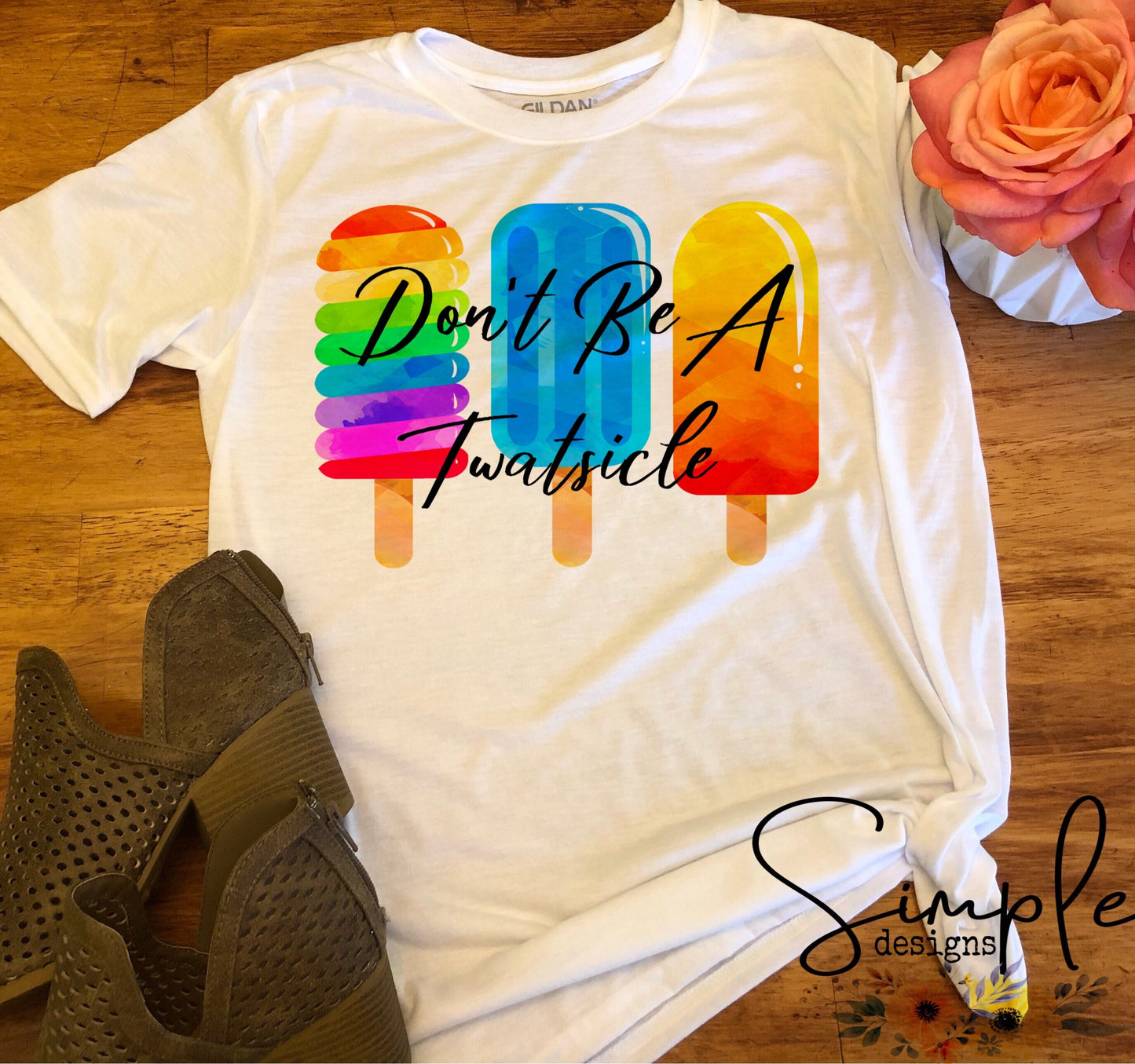 Don’t Be a Twatsicle Sublimation Heat Transfer Sheet