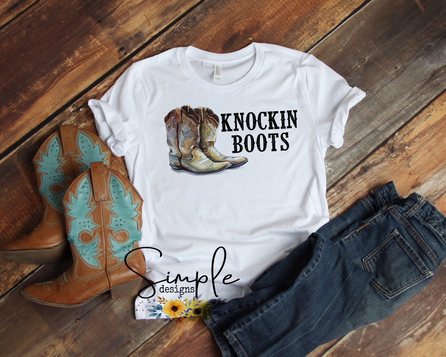 Knockin Boots Sublimation Heat Transfer Sheet