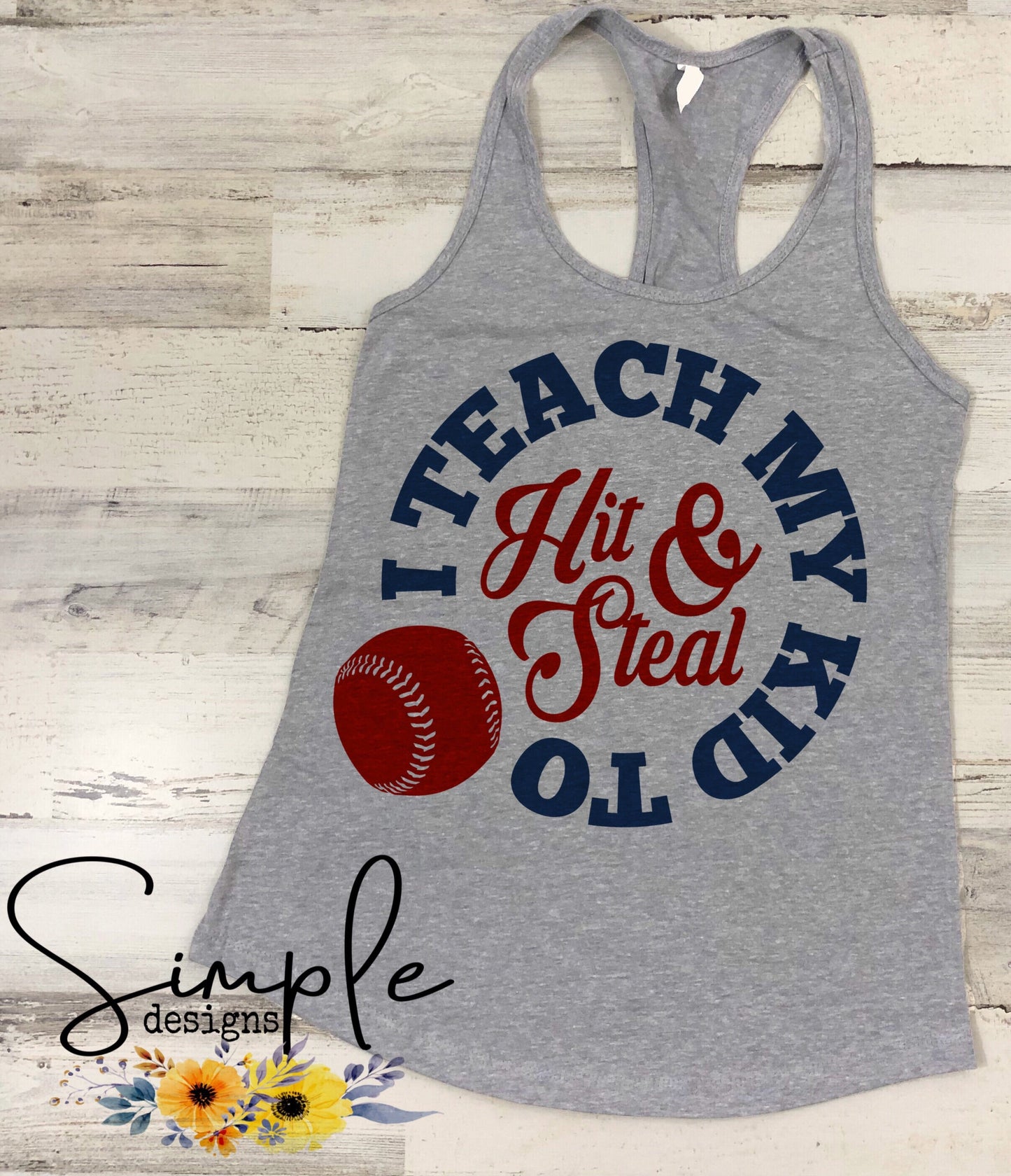 I Teach My Kid to Hit and Steal Sublimation Heat Transfer Sheet