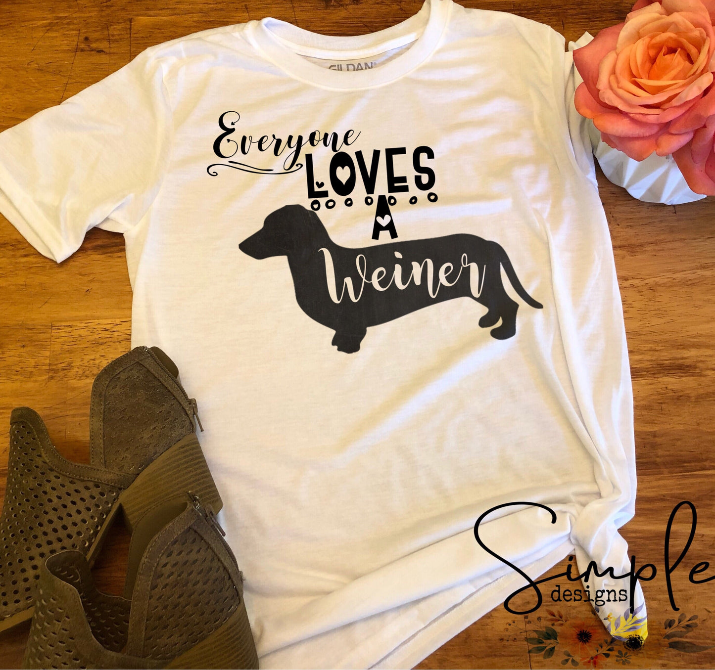 Everyone Loves a Weiner Sublimation Heat Transfer Sheet