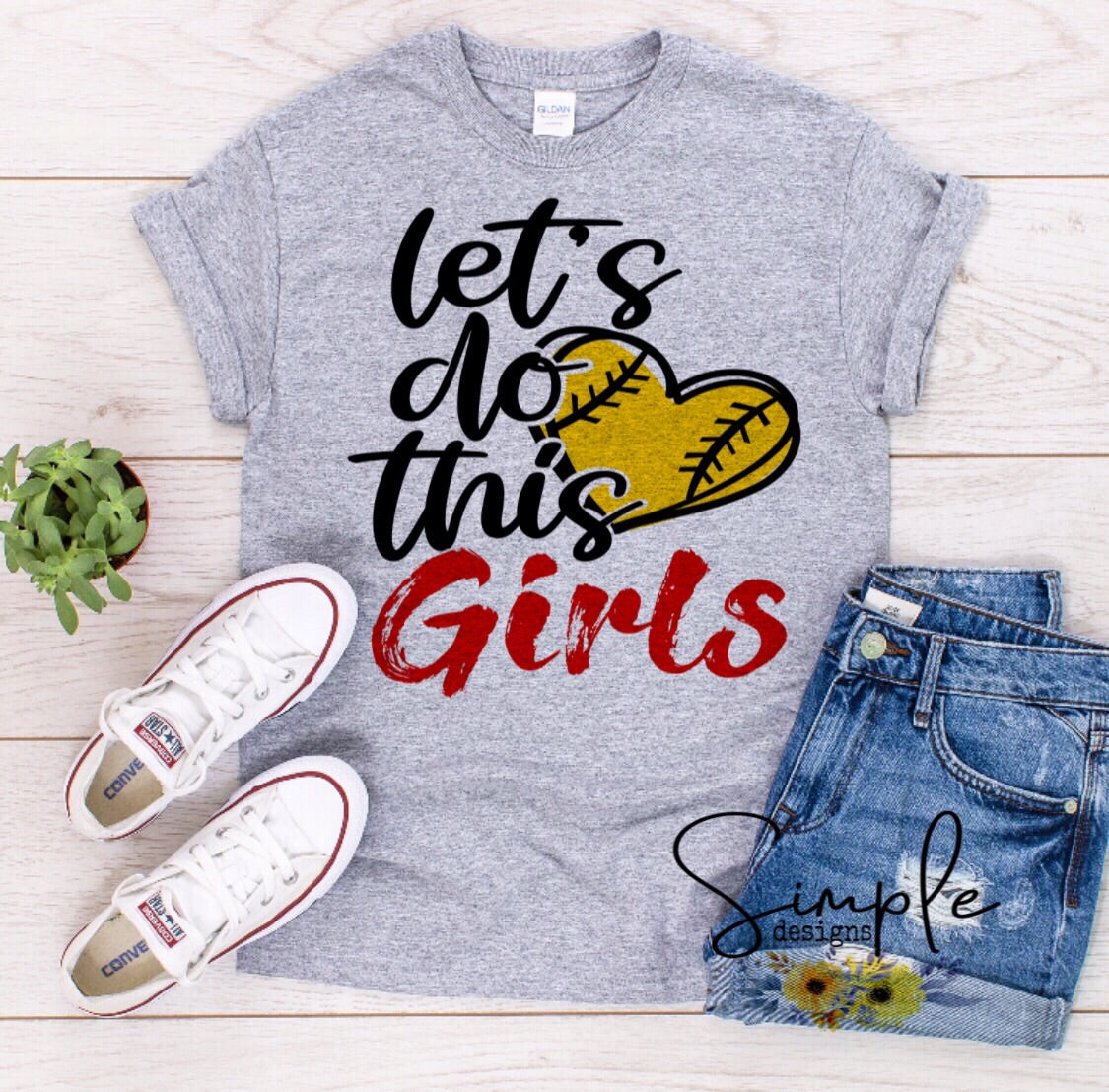 Let’s Do This Girls Sublimation Heat Transfer Sheet