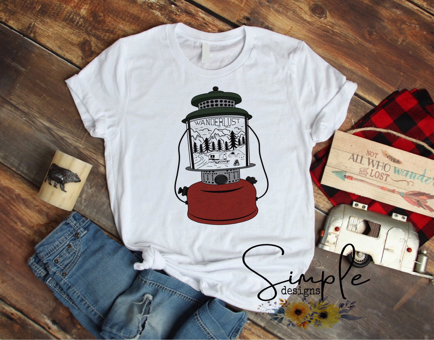 Wanderlust Lantern Sublimation Heat Transfer Sheet