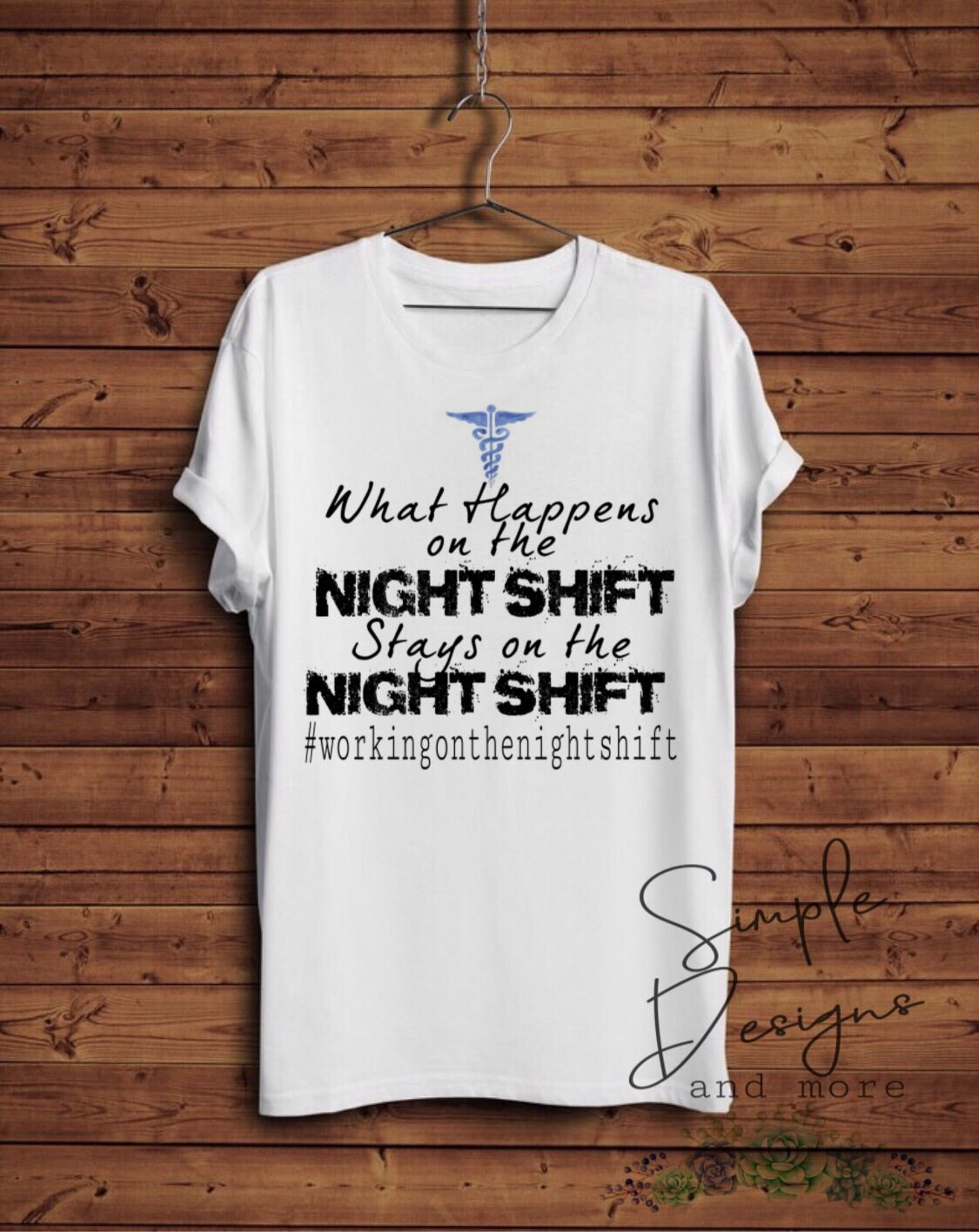 What Happens on the Night Shift Nurse Sublimation Heat Transfer Sheets