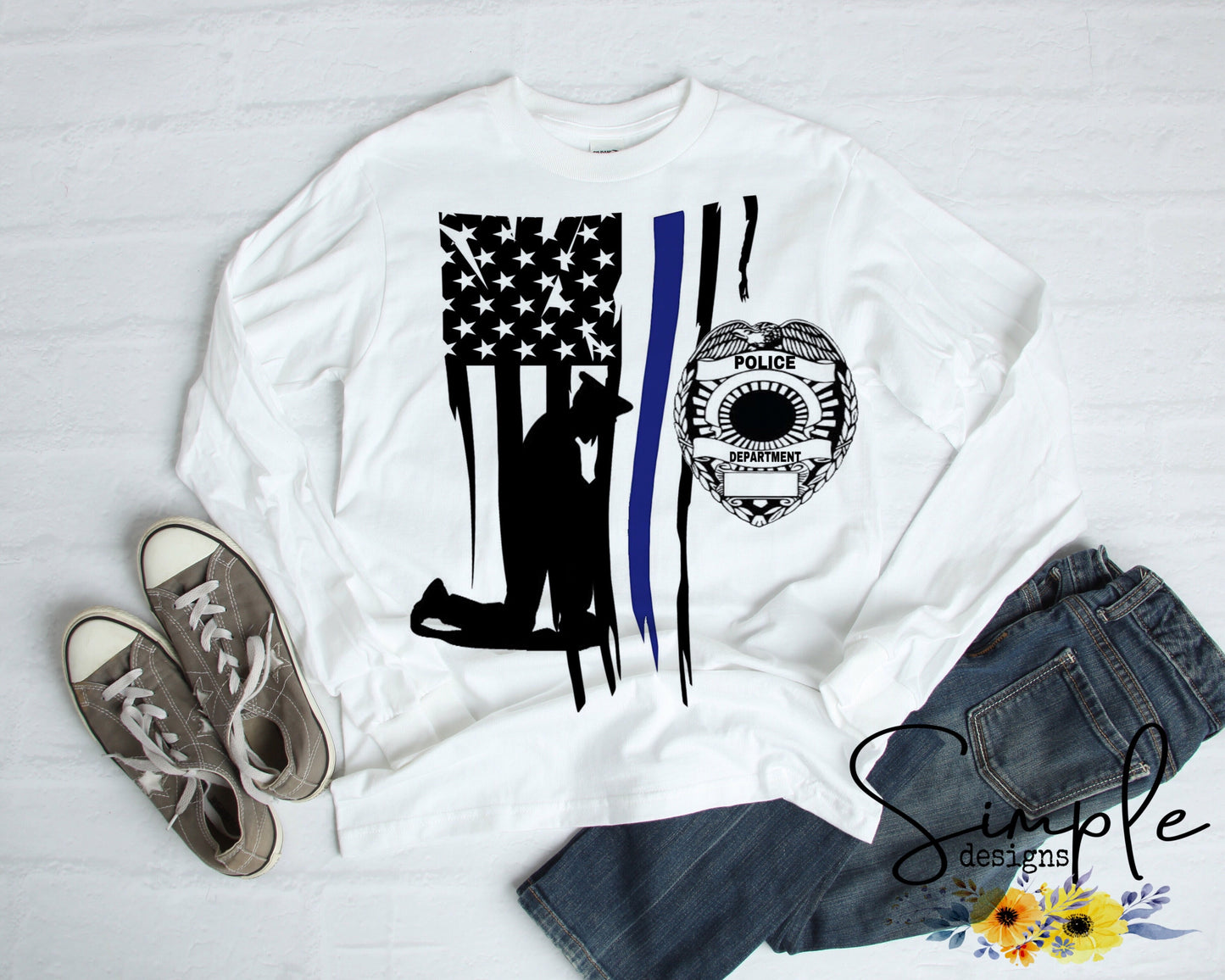 Police Sublimation Heat Transfer Sheets