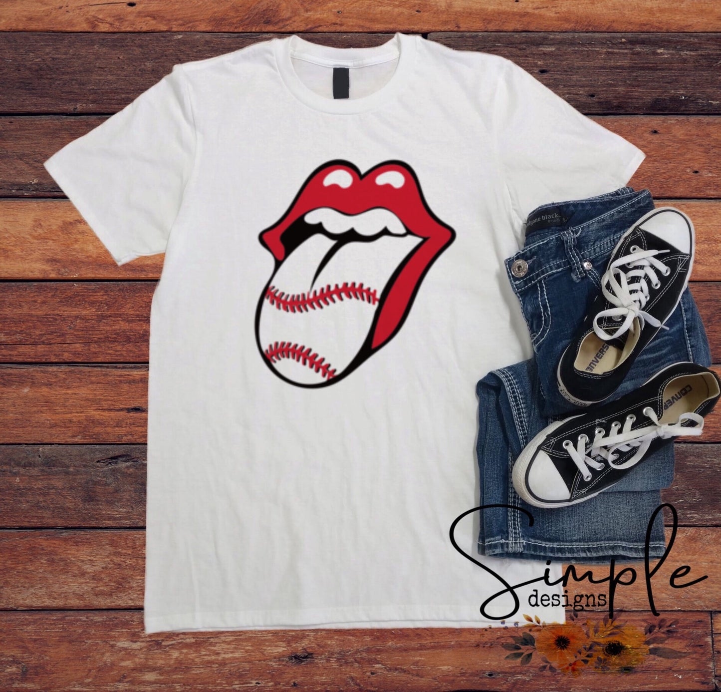 Baseball Tongue Sublimation Heat Transfer Sheet