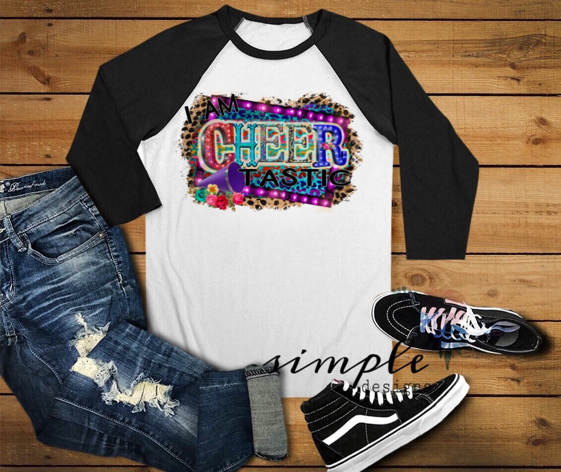 I am Cheertastic Cheer Multi Sublimation Heat Transfer Sheet