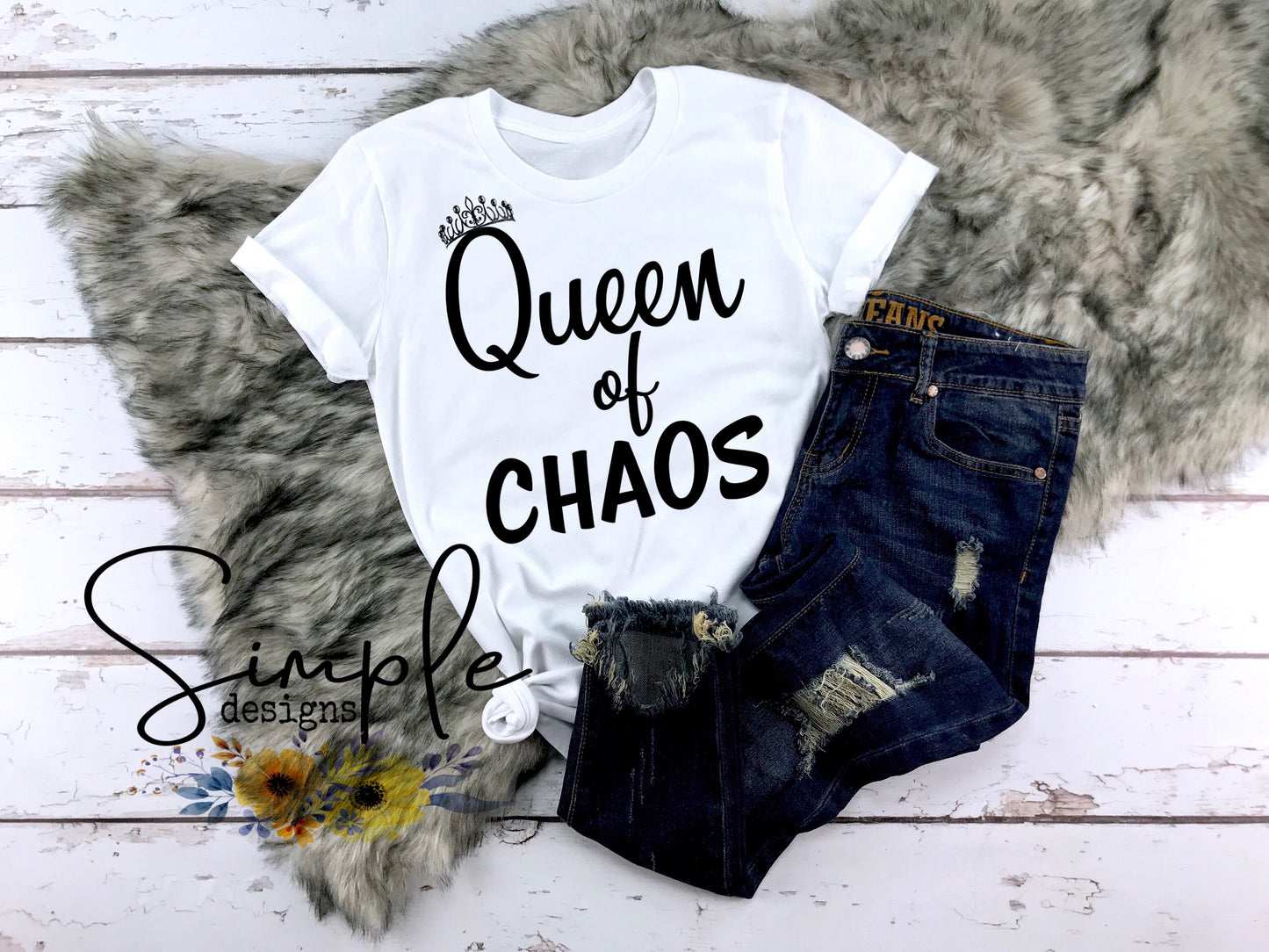 Queen of Chaos Sublimation Heat Transfer Sheet