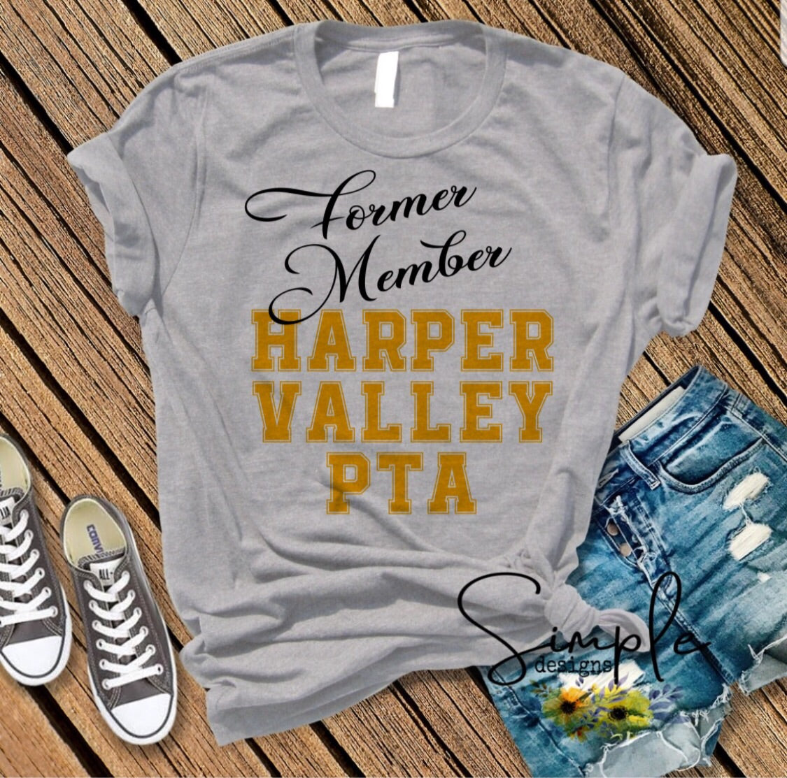 Former Harper Valley PTA MEMBER Sublimation Heat Transfer Sheets
