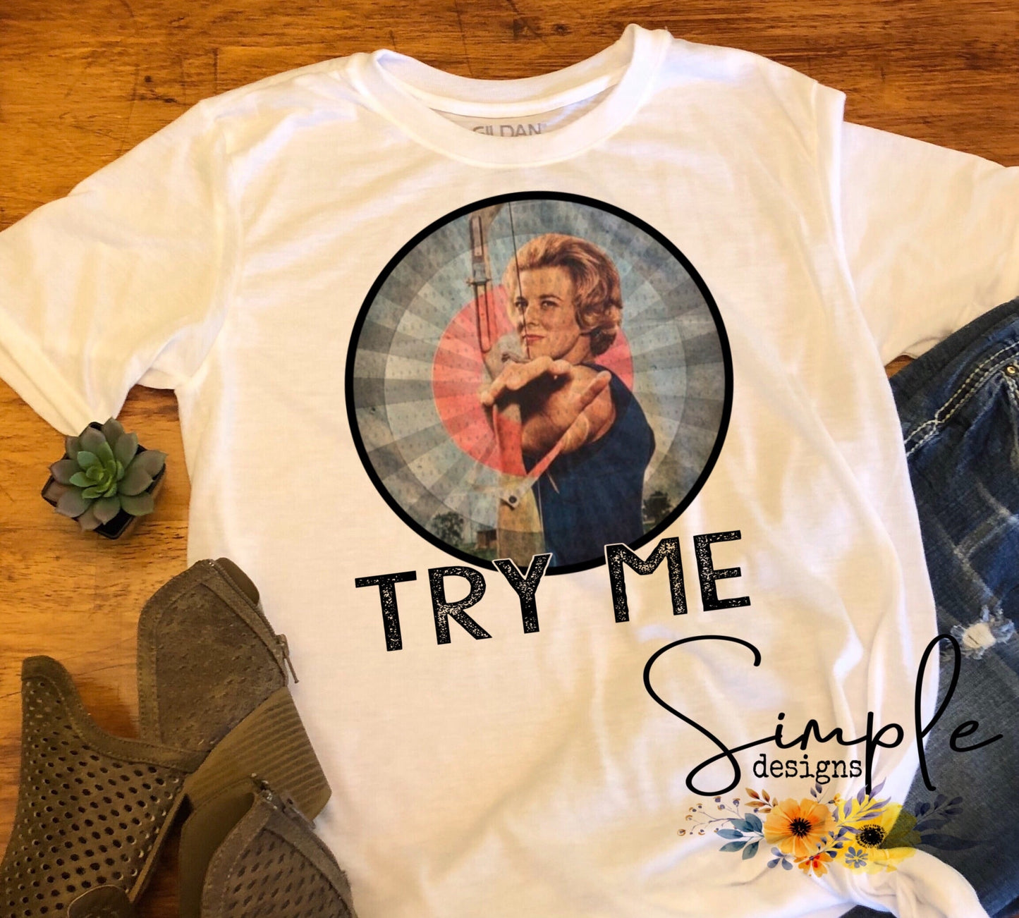 Try Me Sublimation Heat Transfer Sheet