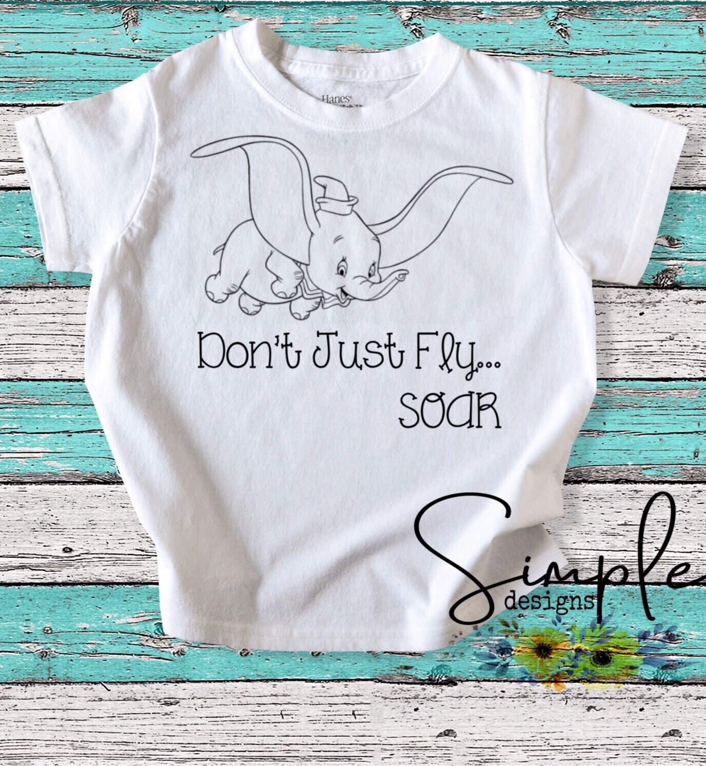 Color-It Black and White DUMBO Sublimation Heat Transfer Sheet
