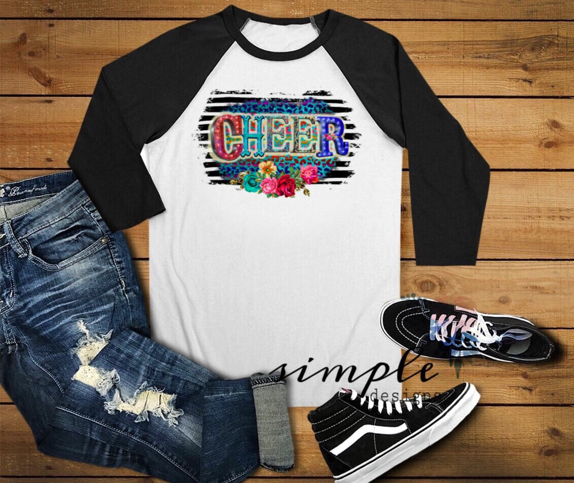 Cheer Stripes Sublimation Heat Transfer Sheet