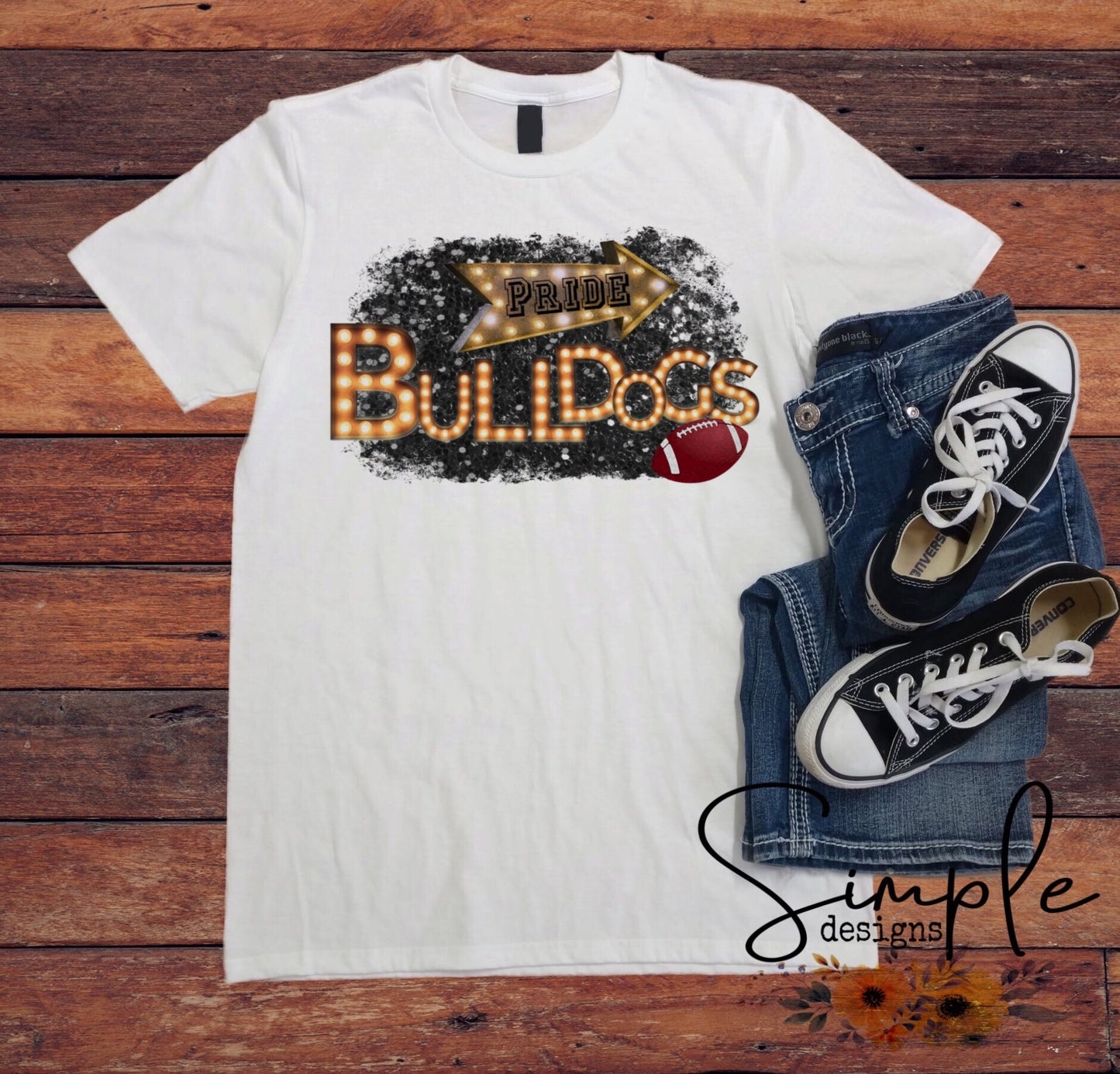 Bulldogs Sublimation Heat Transfer Sheet