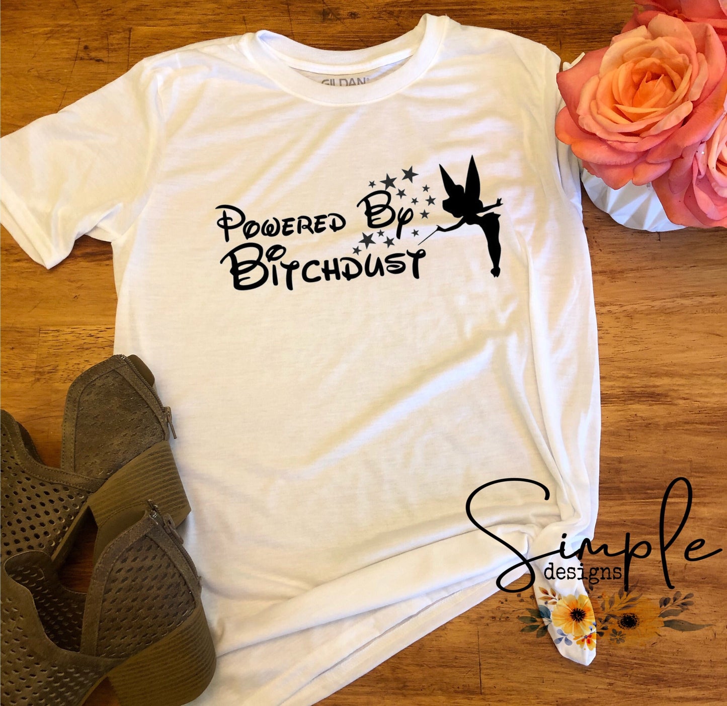 Powered by Bitch Dust Sublimation Heat Transfer Sheet
