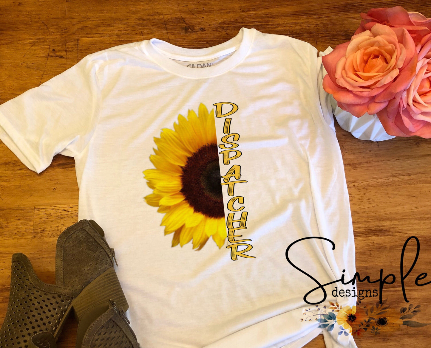 Dispatcher Sunflower Sublimation Heat Transfer Sheets
