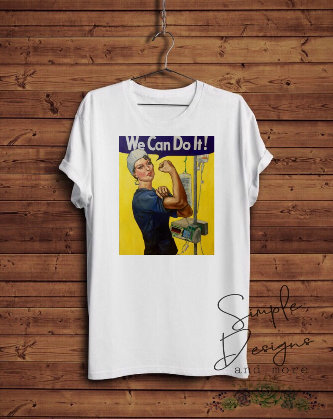 We Can Do It Nurse Sublimation Heat Transfer Sheets