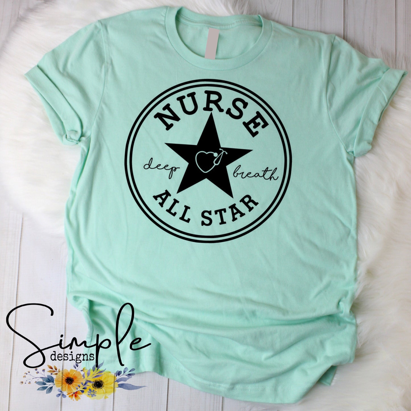 All-Star Nurse Sublimation Heat Transfer Sheets