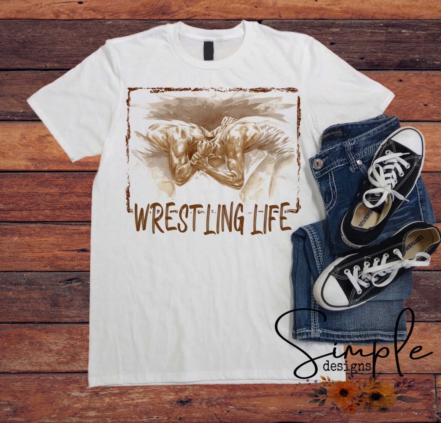 Wrestling Life Sublimation Heat Transfer Sheet