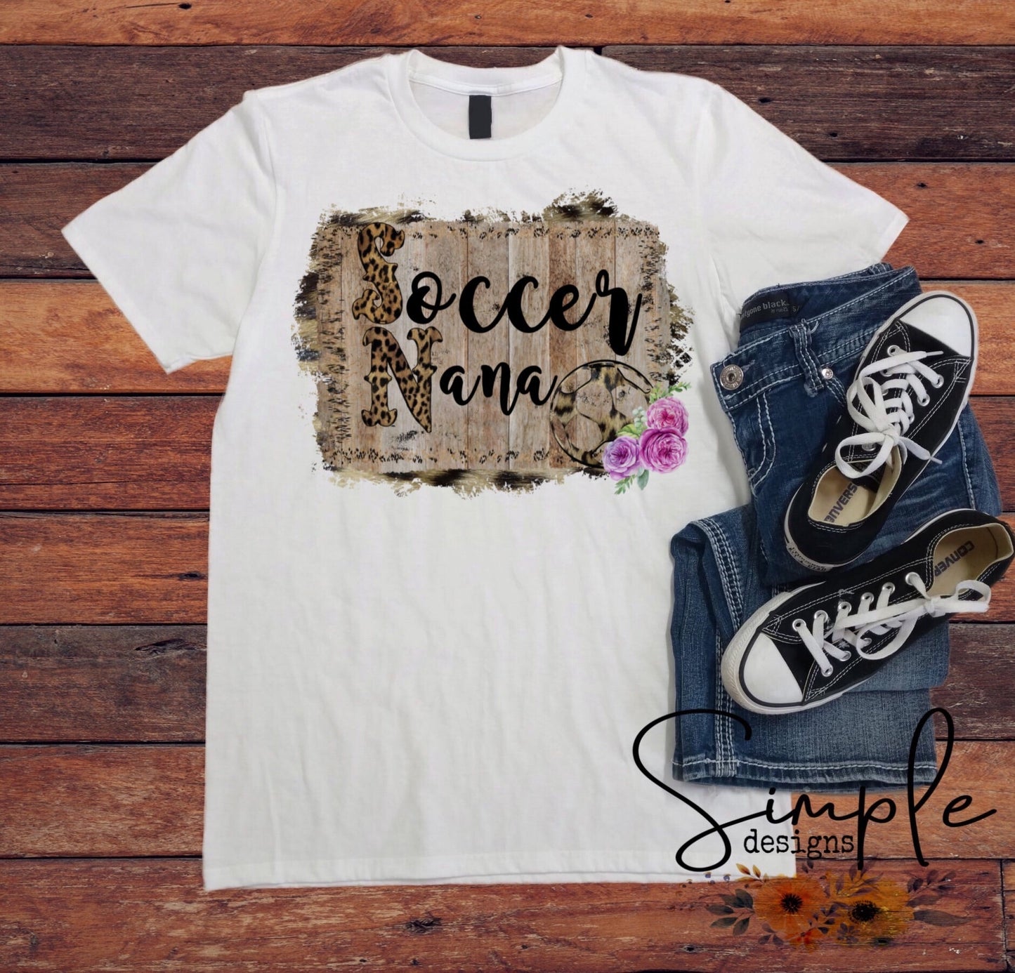 Soccer nana Sublimation Heat Transfer Sheet
