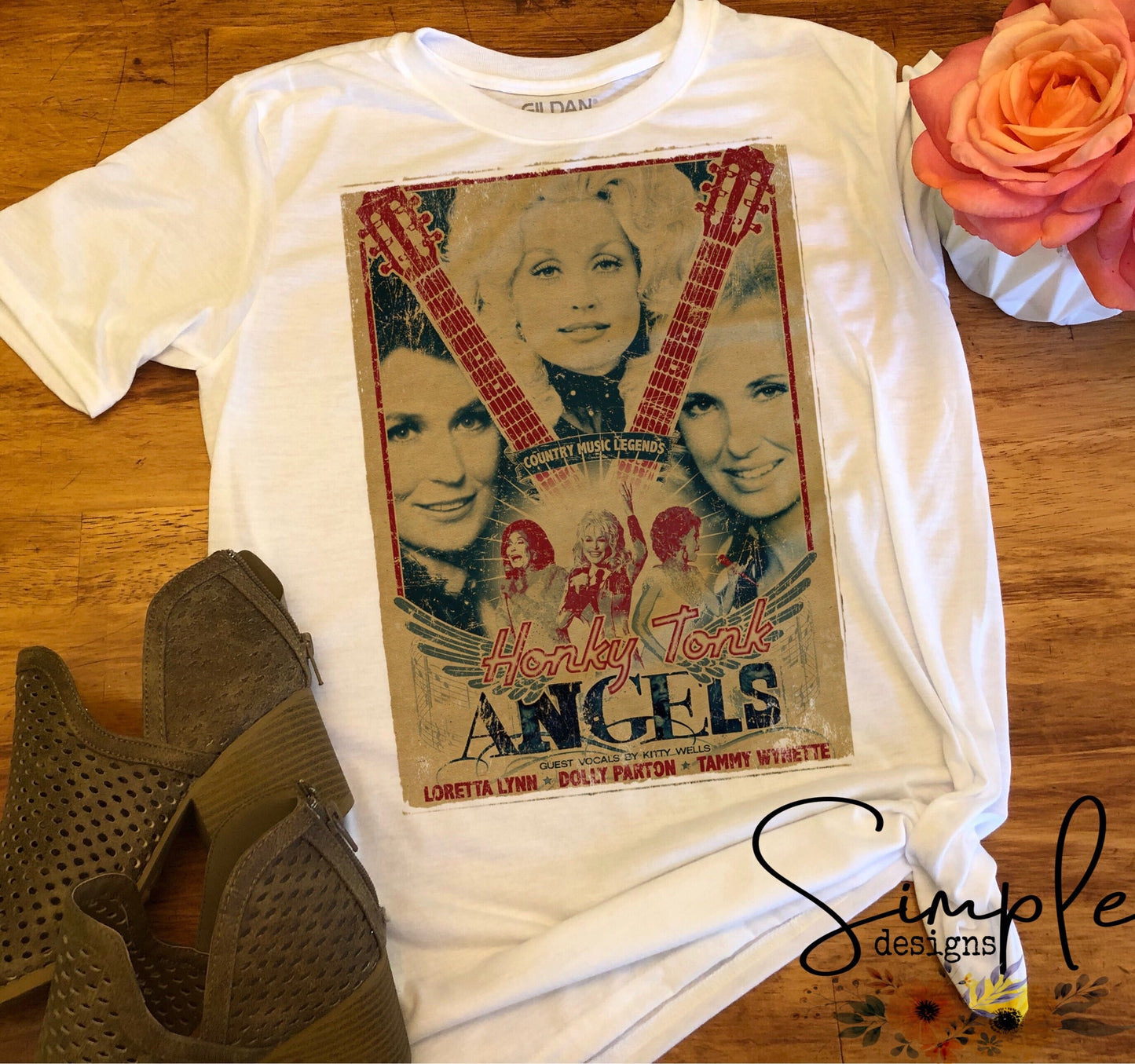 Honky Tonk Angels Sublimation Heat Transfer Sheet