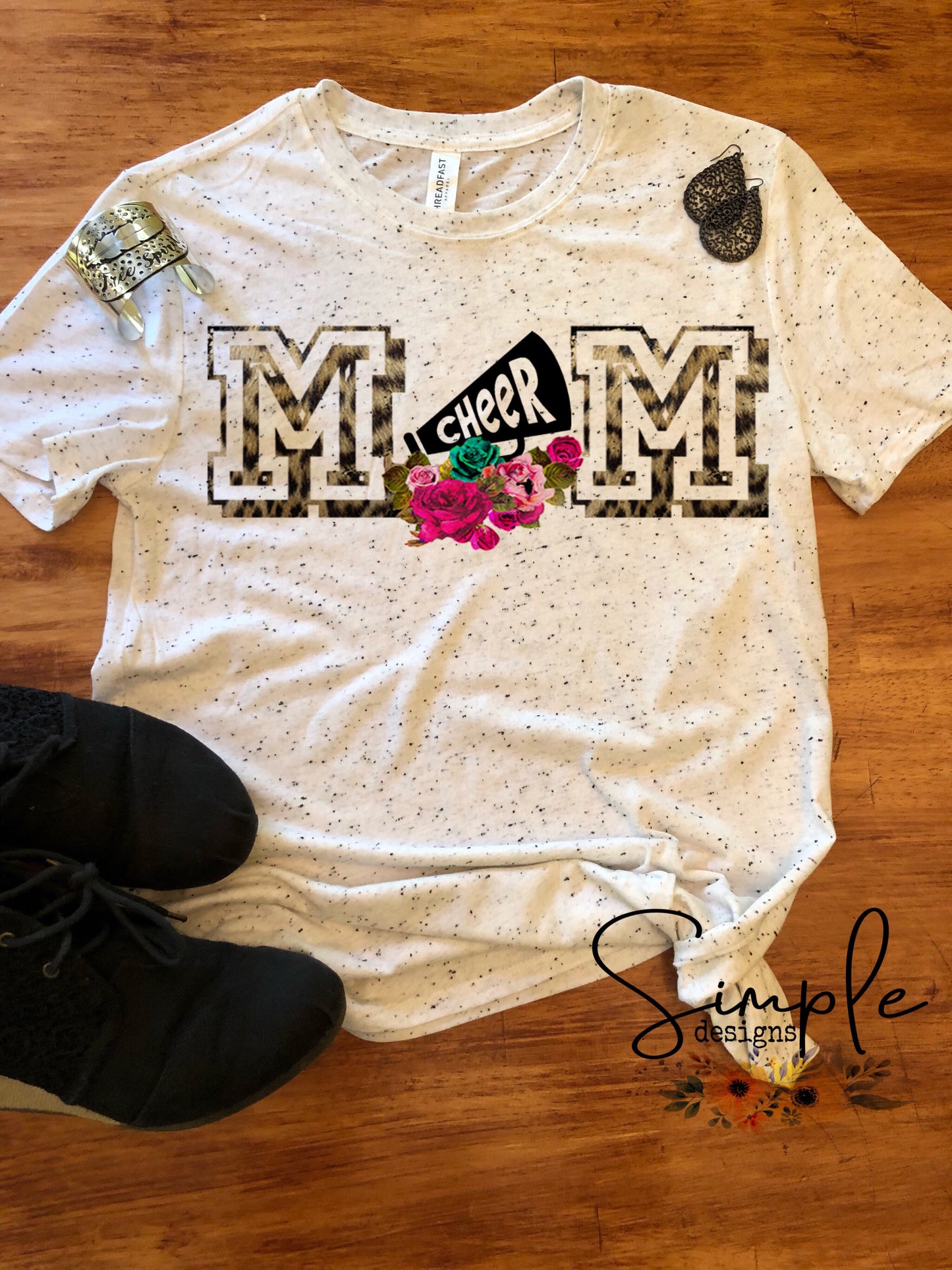 Cheer Mom Sublimation Heat Transfer Sheet