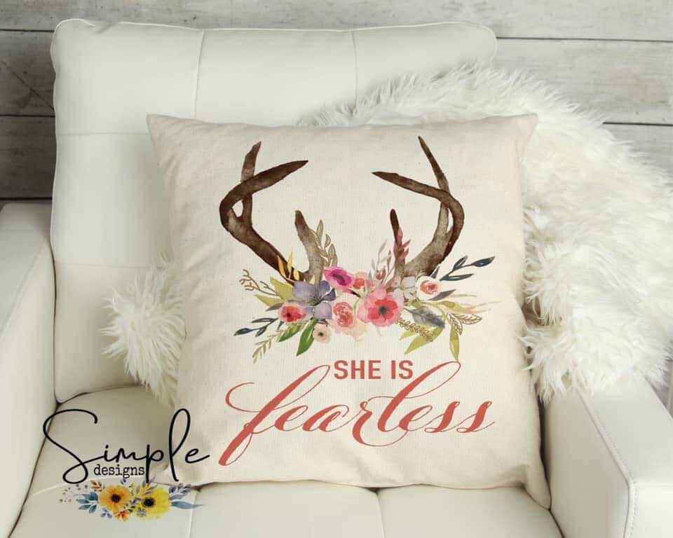 She is Fearless Sublimation Heat Transfer Sheet