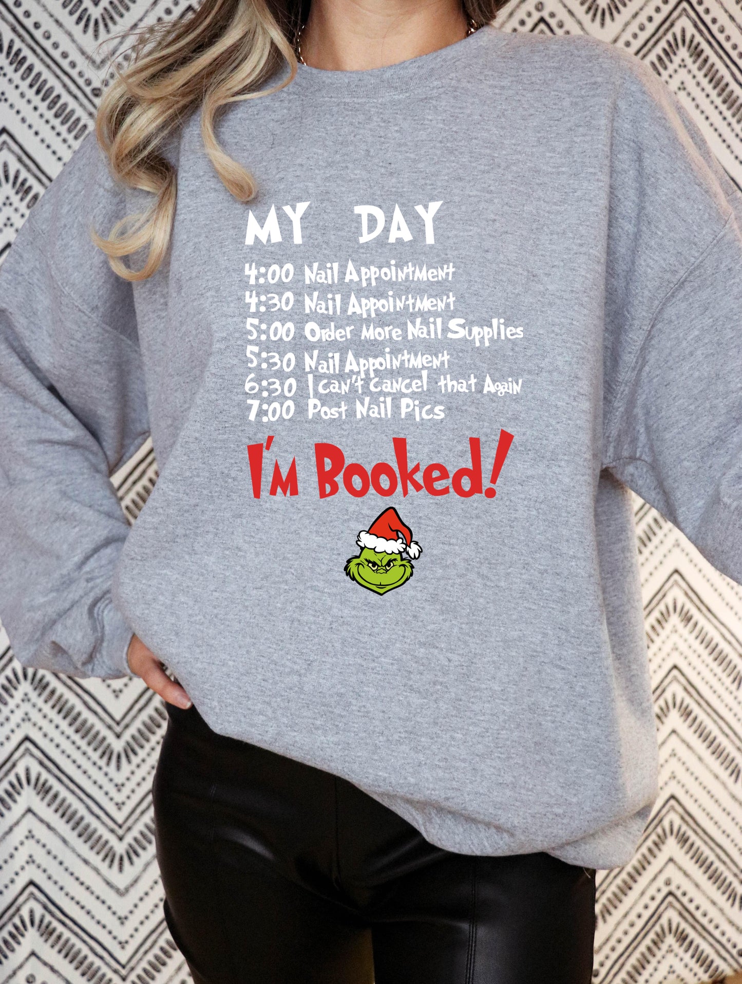 Donna Nail Appt Custom DTF Heat Transfer,Sublimation, DTF Direct to Film