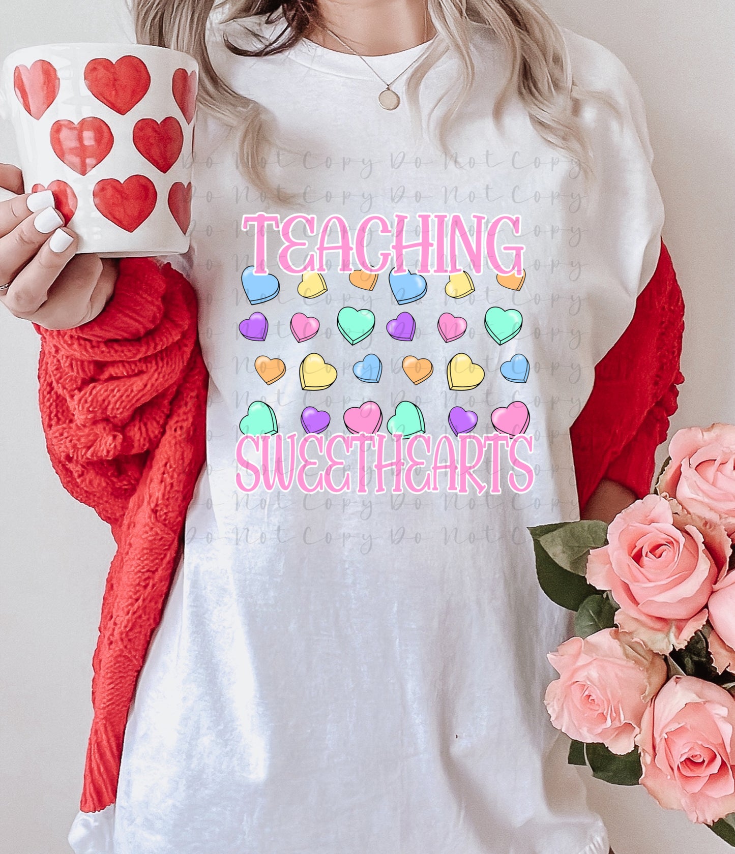 Teaching Sweethearts Heat Transfer Sublimation, Sublimation, DTF Direct to Film