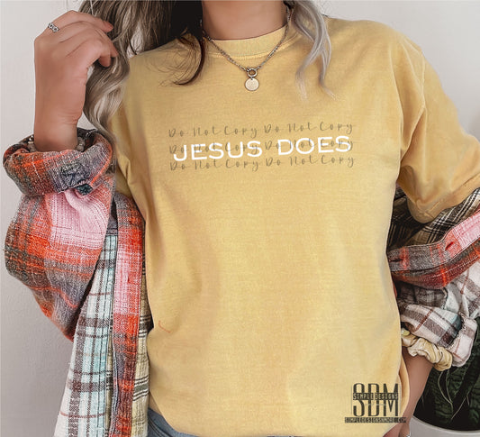 Jesus Does DTF Direct to Film Heat Transfer