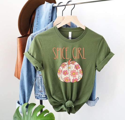 Spice Girl Comfort Color T-shirt, Bella Canvas Tees