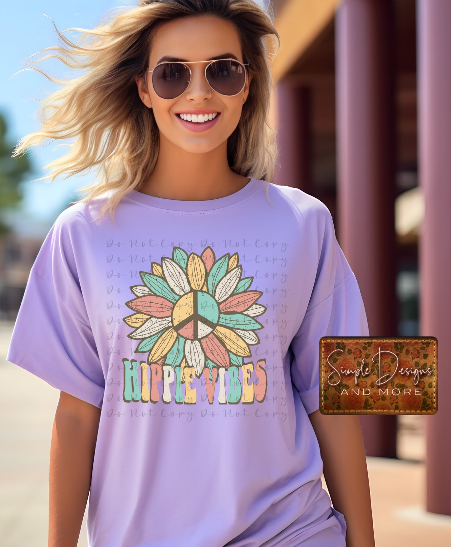 Hippie Vibes Heat Transfers, Sublimation, DTF Direct to Film Heat Transfer