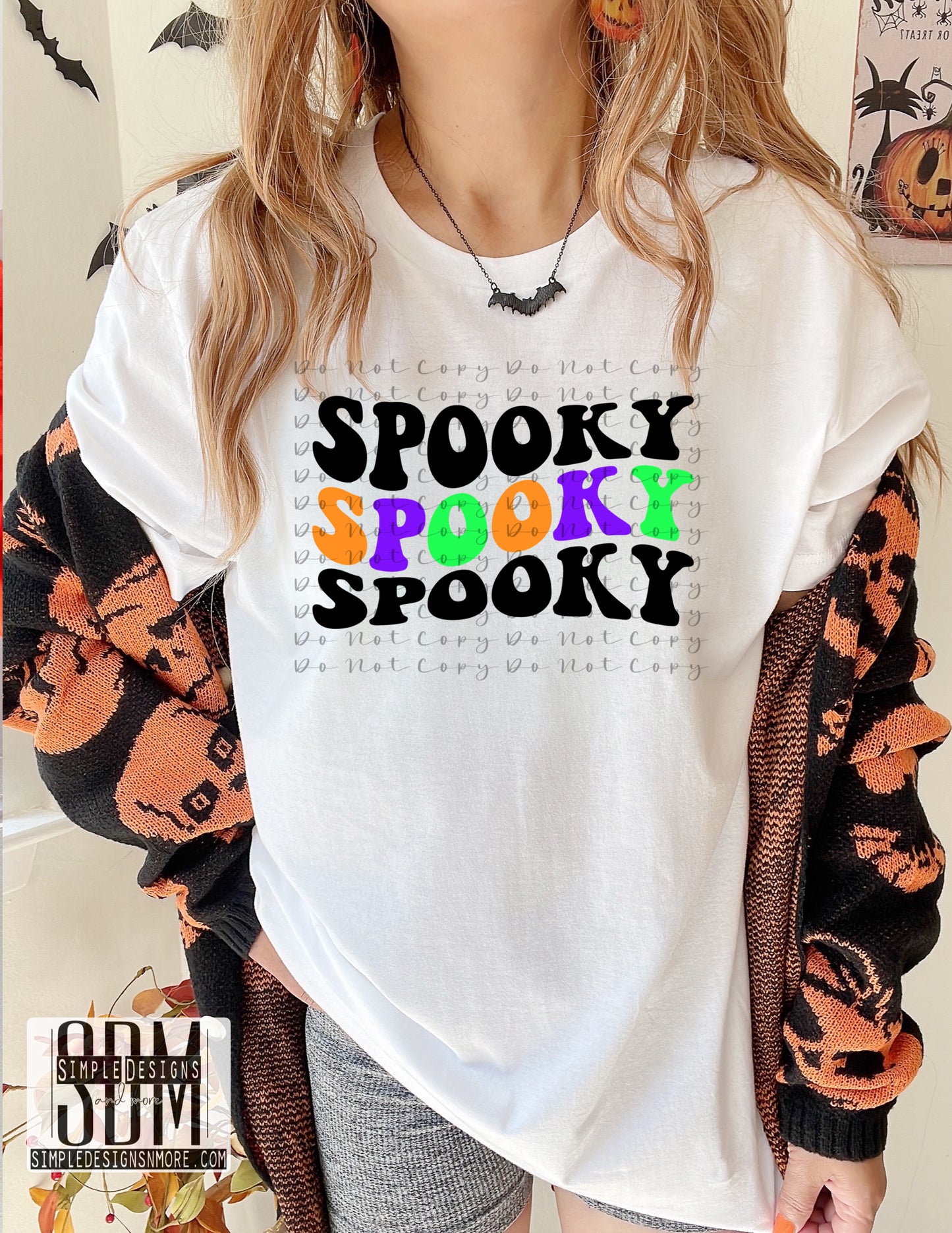 Spooky Retro/Multi Heat Transfer