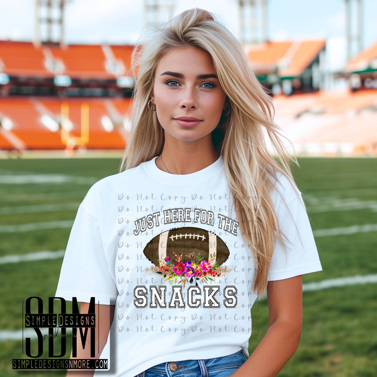 Just Here For The Snacks Heat Transfer DTF, Sublimation, DTF Direct to Film