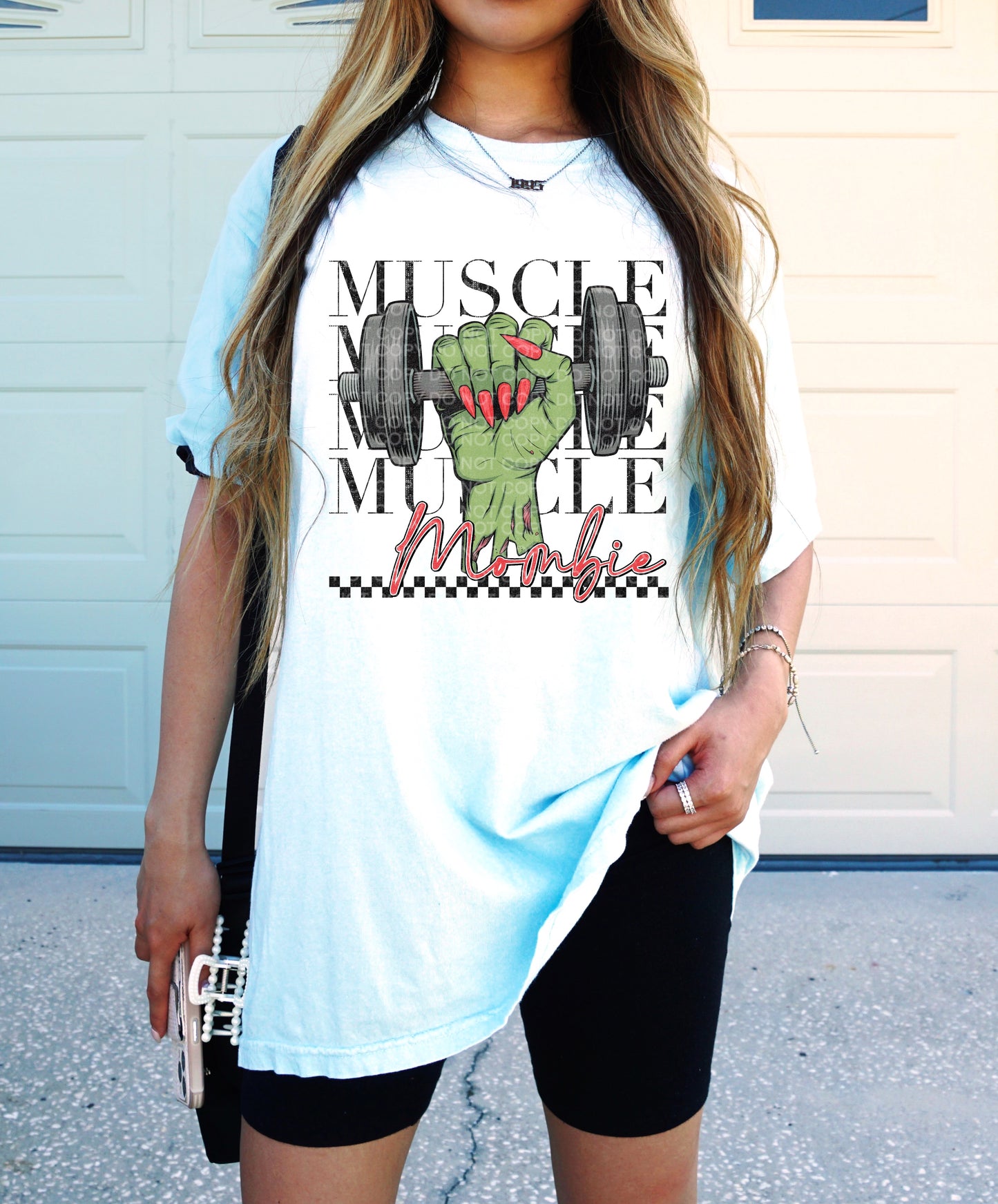 Muscle Mombie Comfort Color T-shirt, Bella Canvas Tees, Crew Sweatshirt