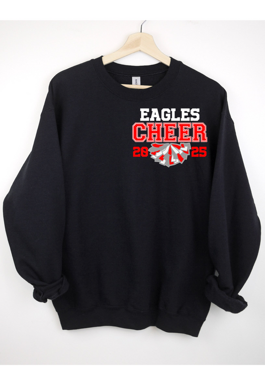 Eagles Cheer Sublimation, Sublimation, DTF Direct to Film